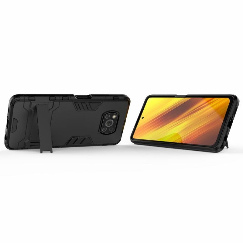 Hülle Für Poco X3 / X3 Pro / X3 NFC Cool Guard Stoßfest Mit Integriertem Ständer