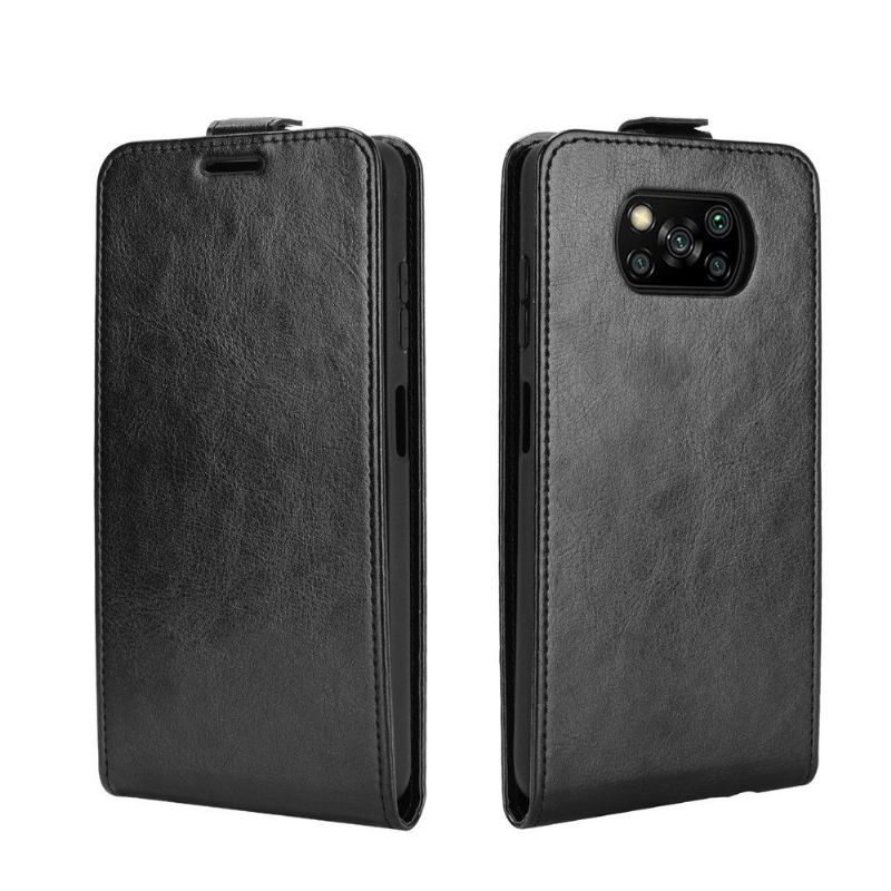 Lederhüllen Für Poco X3 / X3 Pro / X3 NFC Anti-Sturz Flip Case Vertikales Kunstleder