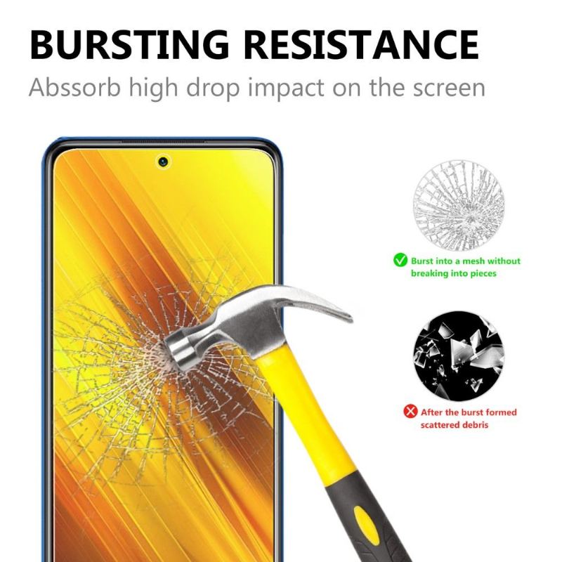 Xiaomi Poco X3 Nfc Tempered Glass Schutzfolien (2 Stück)