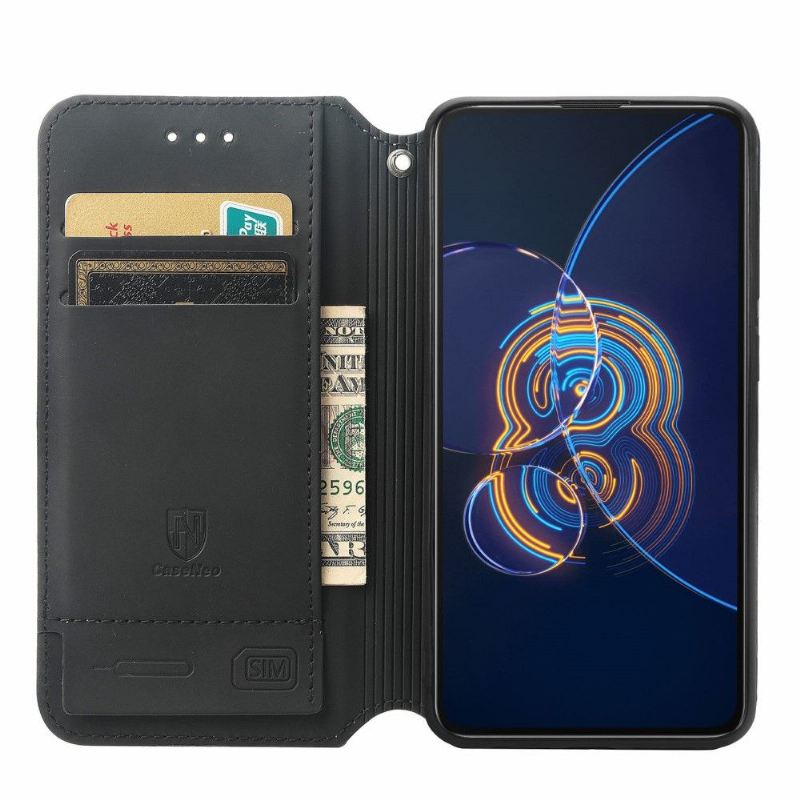 Flip Case Für Asus Zenfone 8 Flip Flip Case Farbiger Skalenstil