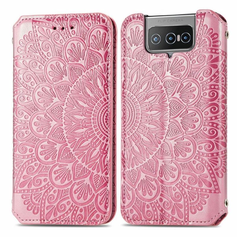 Flip Case Für Asus Zenfone 8 Flip Flip Case Schickes Mandala