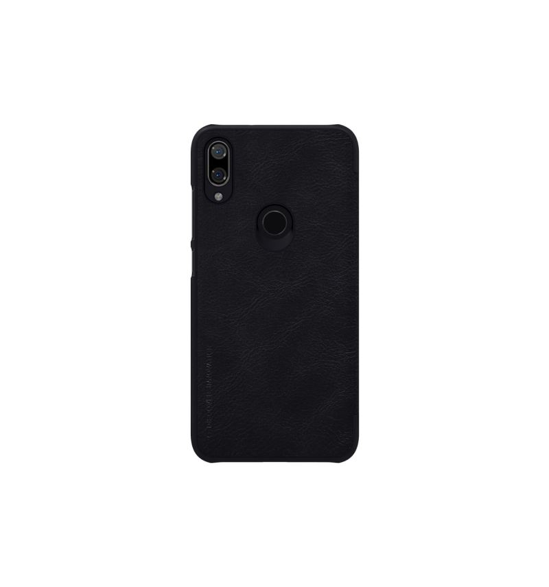 Flip Case Für Xiaomi Mi Play Nillkin Qin-lederhülle - Schwarz