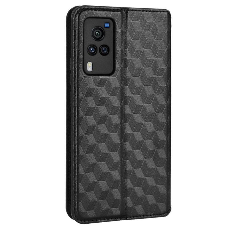 Flip Case Für Vivo X60 Pro Flip Case Entwurfsgeometrie