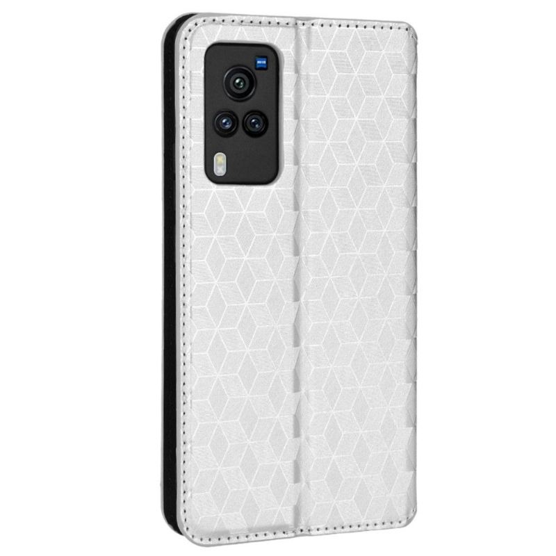 Flip Case Für Vivo X60 Pro Flip Case Entwurfsgeometrie