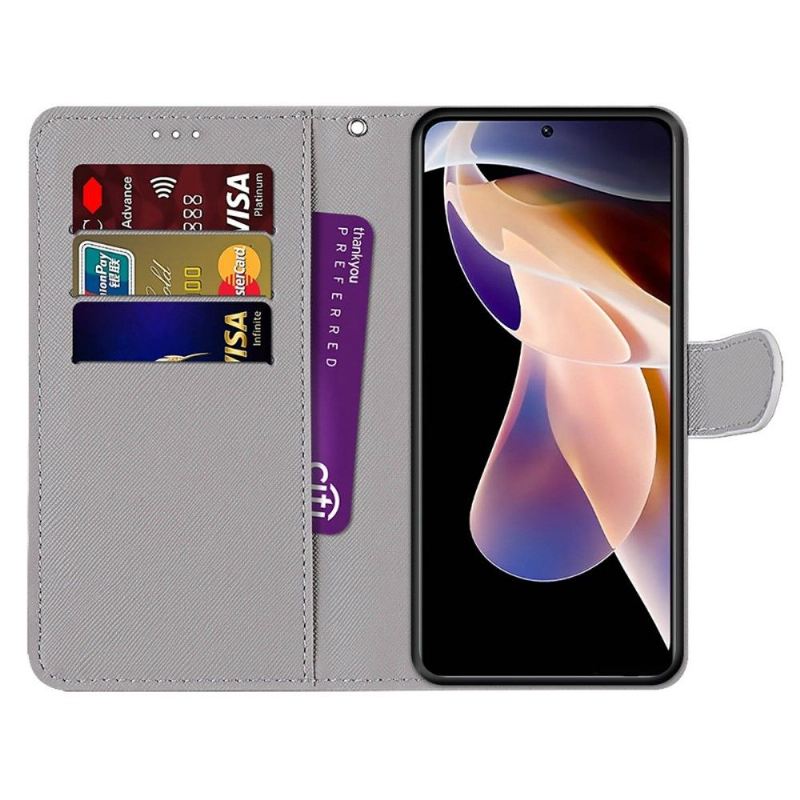 Flip Case Für Xiaomi Redmi Note 11 Pro Plus 5G Zitrone