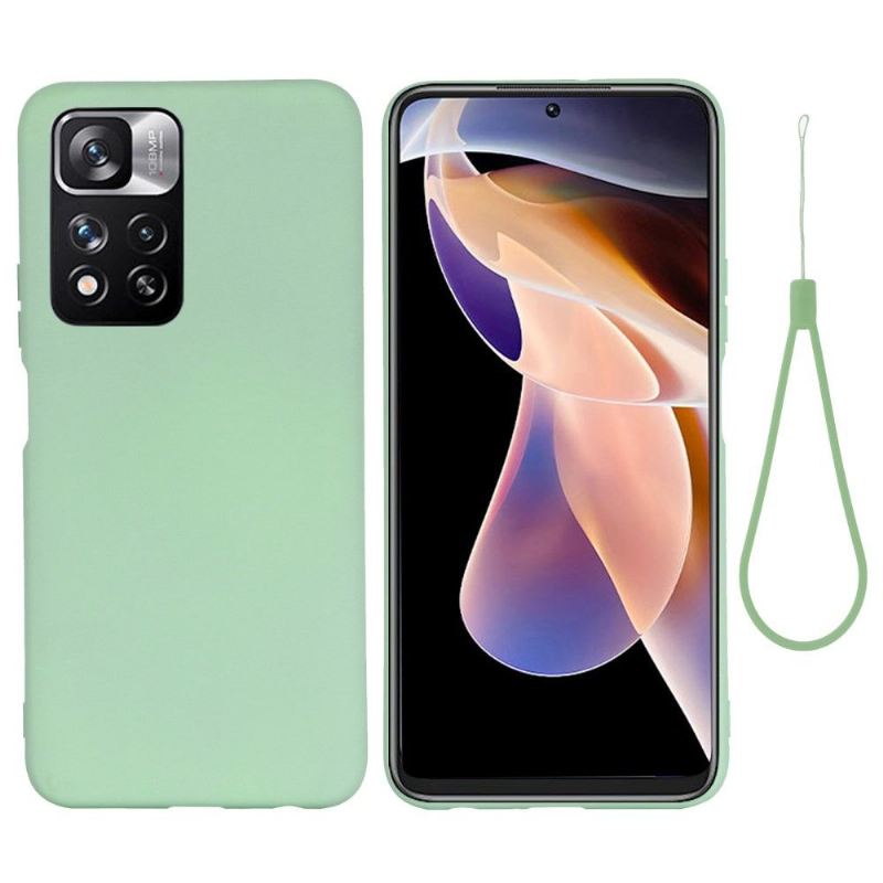 Handyhülle Für Xiaomi Redmi Note 11 Pro Plus 5G Puro Flüssigsilikon