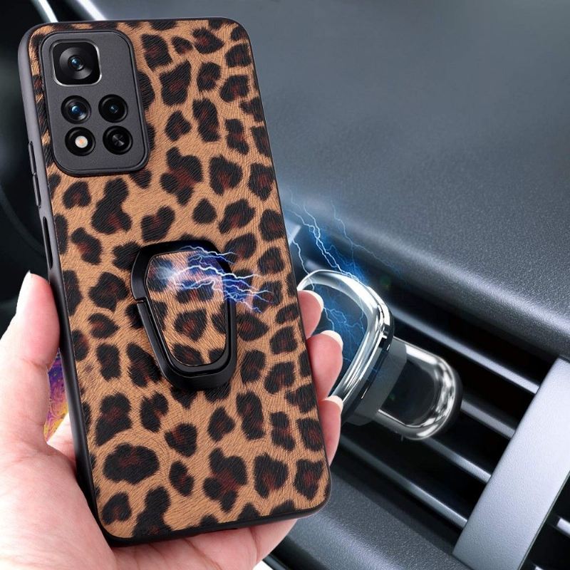 Hülle Für Xiaomi Redmi Note 11 Pro Plus 5G Anti-Sturz Unterstützung Der Leopard-funktion