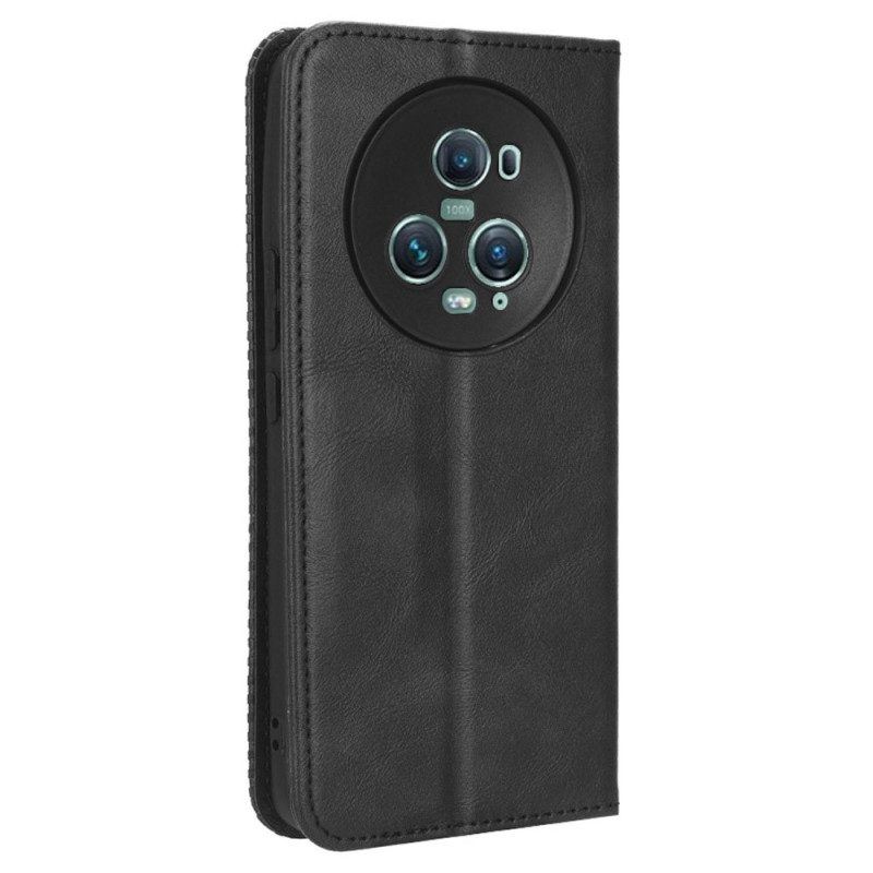 Schutzhülle Für Honor Magic 5 Pro Flip Case Stilisiert