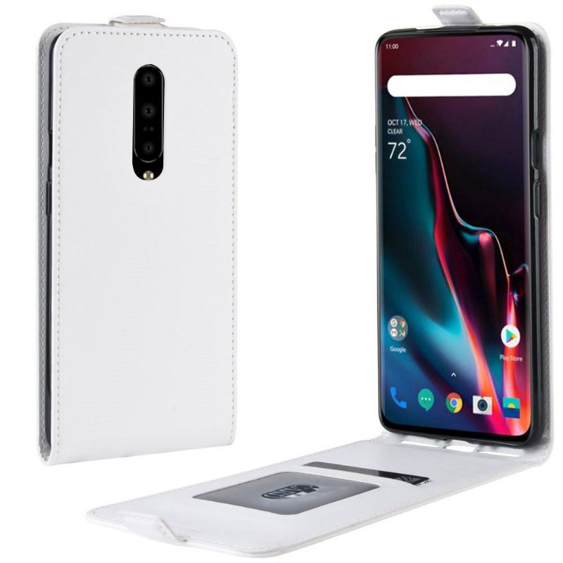 Case Für OnePlus 7 Pro Schutzhülle Flip Case Kunstleder Vertikal