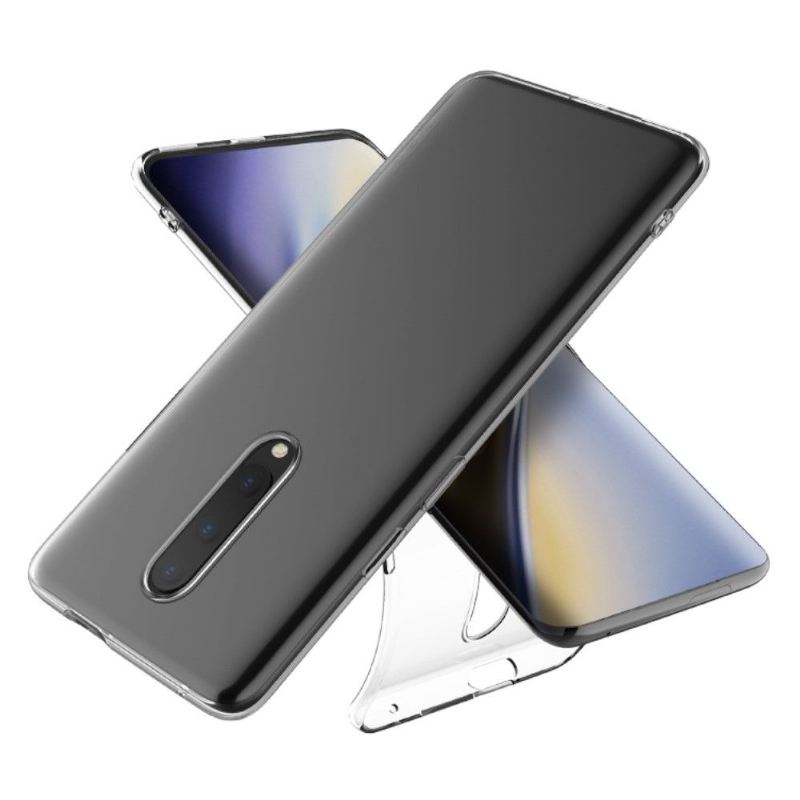 Handyhülle Für OnePlus 7 Pro Transparentes Silikon