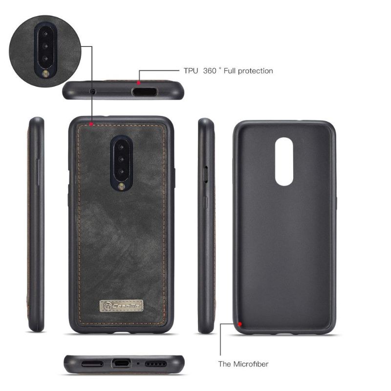 Hülle Case Für OnePlus 7 Pro Anti-Sturz 2 in 1 Und Magnetische Schale