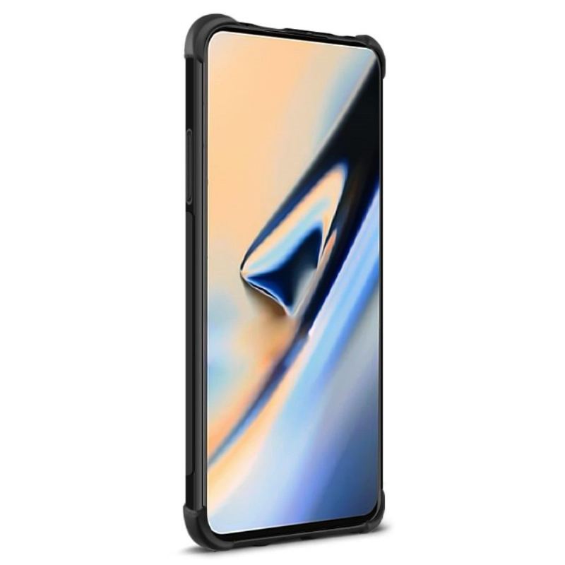 Hülle Für OnePlus 7 Pro Anti-Sturz Klassenschutz – Metallic-schwarz