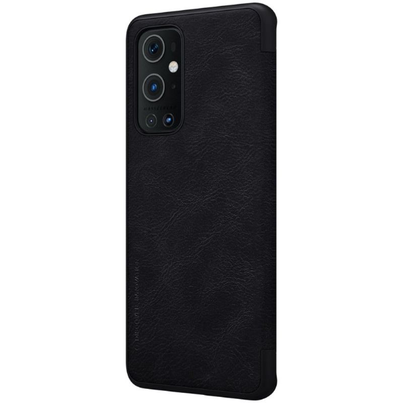 Flip Case Für OnePlus 9 Pro Ledereffekt Der Qin-serie