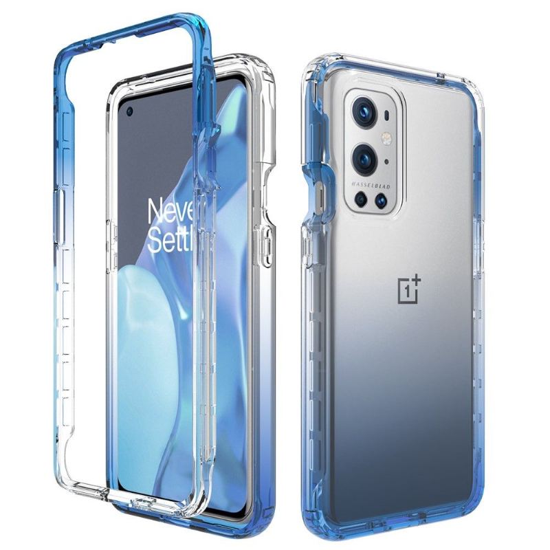 Hülle Für OnePlus 9 Pro Stoßfester Klarer Farbverlauf