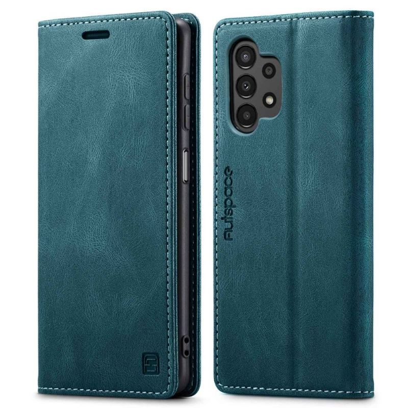 Flip Case Für Samsung Galaxy A13 4G Autoraum Kunstleder