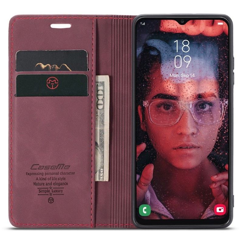 Flip Case Für Samsung Galaxy A13 4G Caseme 013 Serie Kunstleder