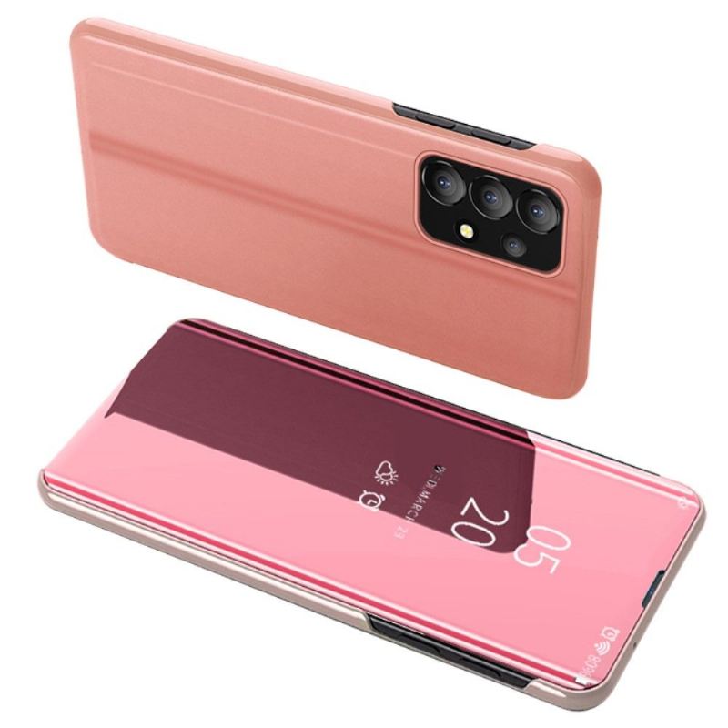 Hülle Für Samsung Galaxy A13 4G Flip Case Spiegeleffekt