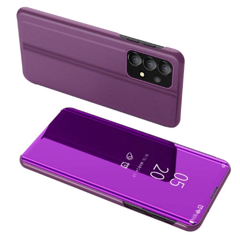 Hülle Für Samsung Galaxy A13 4G Flip Case Spiegeleffekt