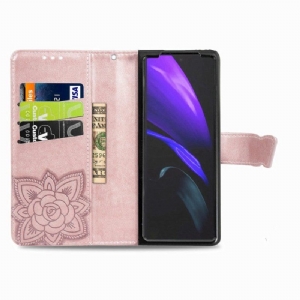 Flip Case Für Samsung Galaxy Z Fold 4 Riesiger Schmetterling