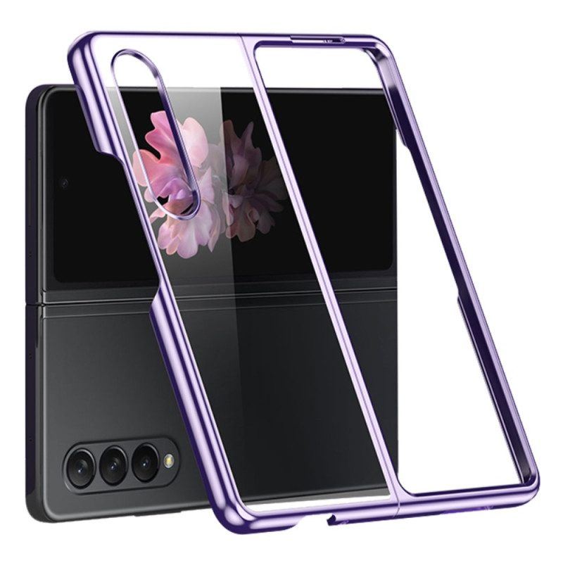 Handyhülle Für Samsung Galaxy Z Fold 4 Transparentes Metall