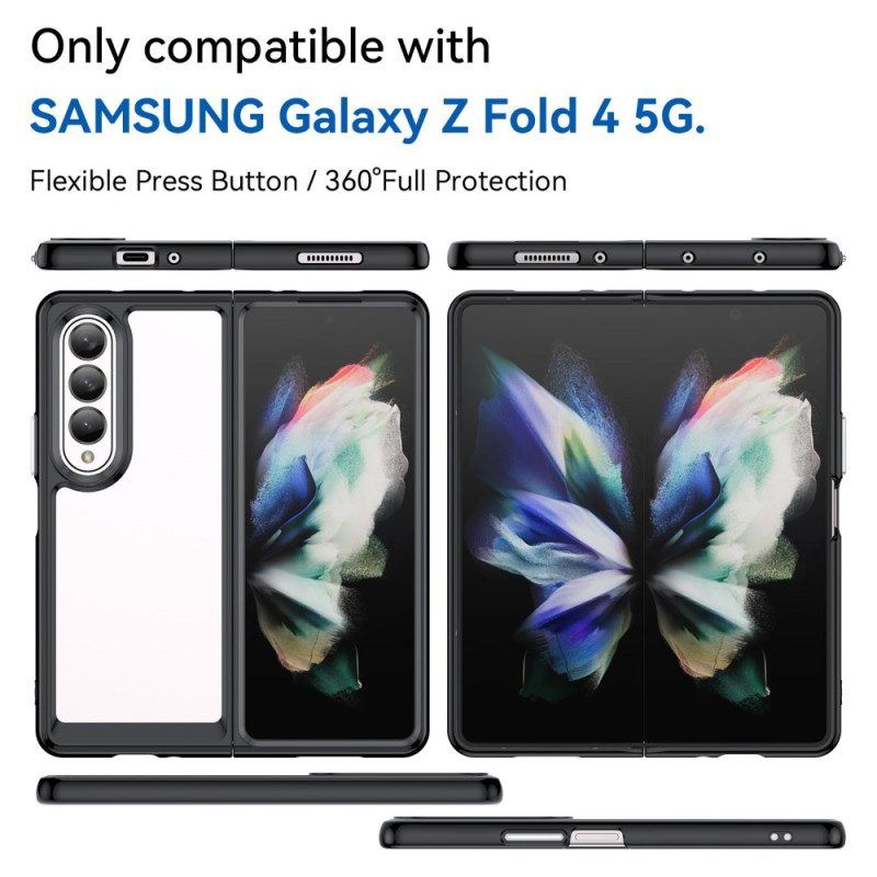 Hülle Für Samsung Galaxy Z Fold 4 Kunststofffarbe