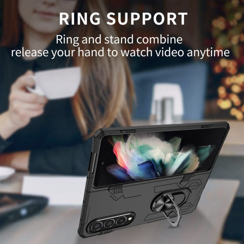 Hülle Für Samsung Galaxy Z Fold 4 Metall Ring