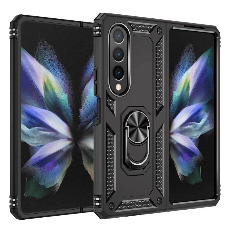 Hülle Für Samsung Galaxy Z Fold 4 Militärqualität Mit Ring