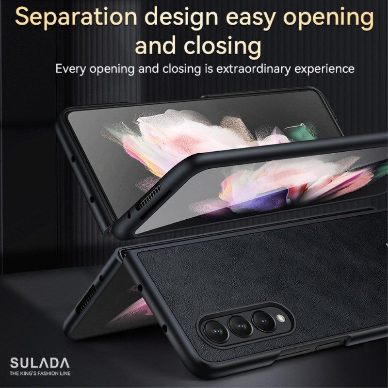 Hülle Für Samsung Galaxy Z Fold 4 Sulada Textur Coid