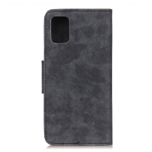 Case Für Samsung Galaxy A41 Edouard Kunstleder Vintage