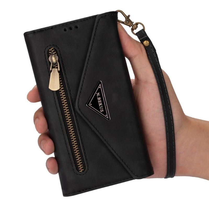 Flip Case Für Samsung Galaxy A41 Brieftasche Ledereffekt N.bekus