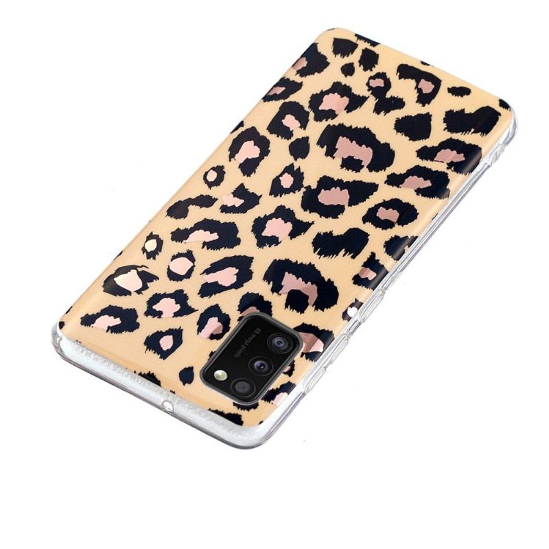 Handyhülle Für Samsung Galaxy A41 Flexibler Leopard