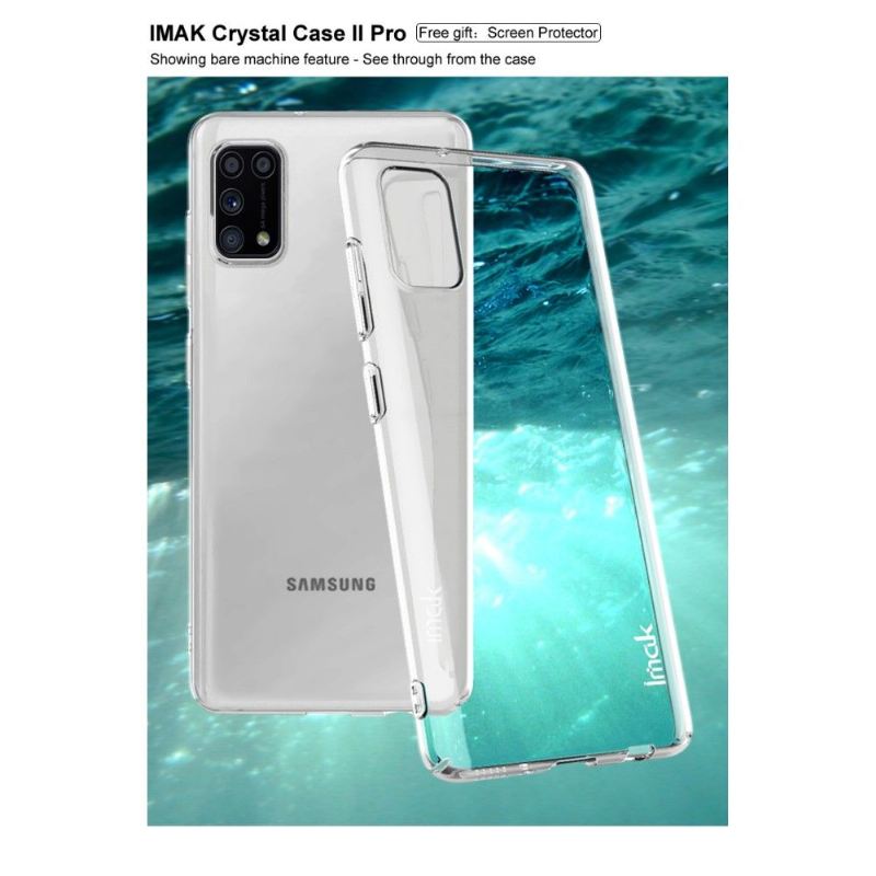 Hülle Für Samsung Galaxy A41 Imak Transparentes Silikon