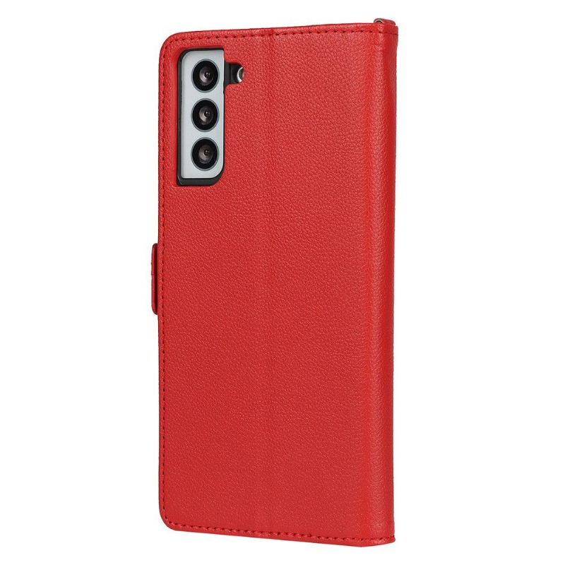 Flip Case Für Samsung Galaxy S21 5G Blumenherz