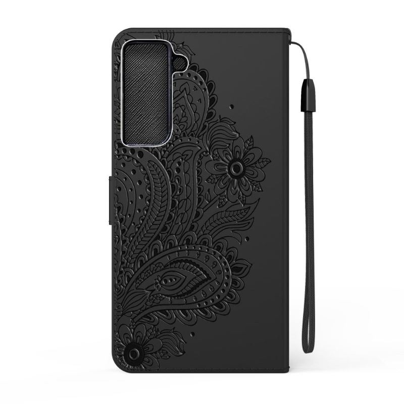 Lederhüllen Für Samsung Galaxy S21 5G Lena Paisley