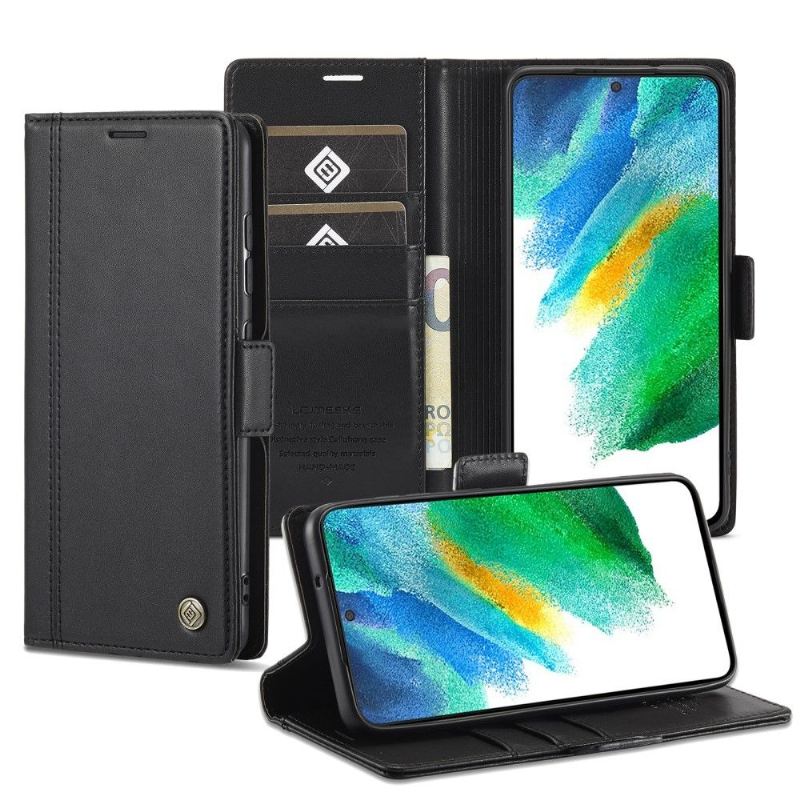 Lederhüllen Für Samsung Galaxy S21 5G Schutzhülle Flip Case Lc.imeeke Folio Mit Ledereffekt