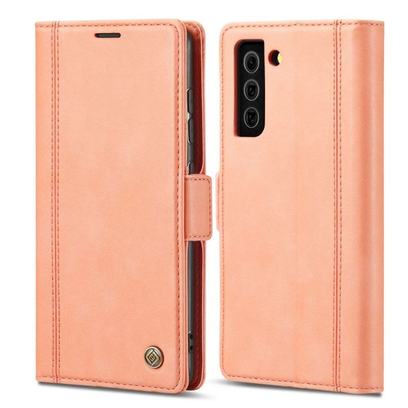 Lederhüllen Für Samsung Galaxy S21 5G Schutzhülle Flip Case Lc.imeeke Folio Mit Ledereffekt