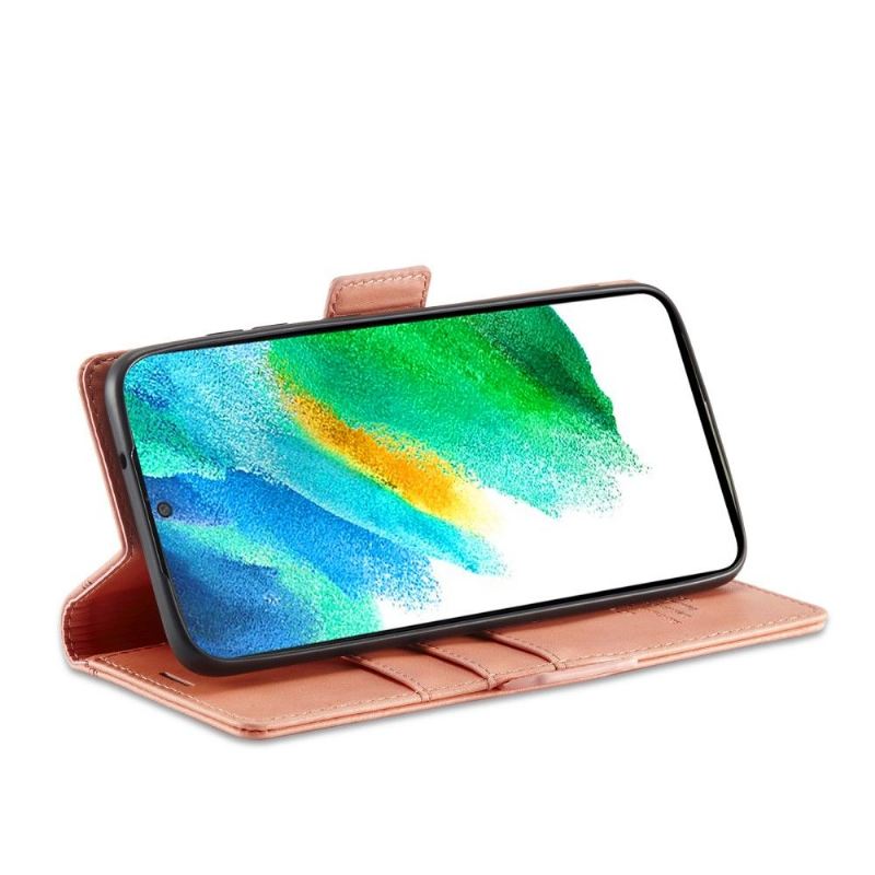 Lederhüllen Für Samsung Galaxy S21 5G Schutzhülle Flip Case Lc.imeeke Folio Mit Ledereffekt