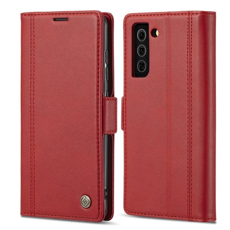 Lederhüllen Für Samsung Galaxy S21 5G Schutzhülle Flip Case Lc.imeeke Folio Mit Ledereffekt