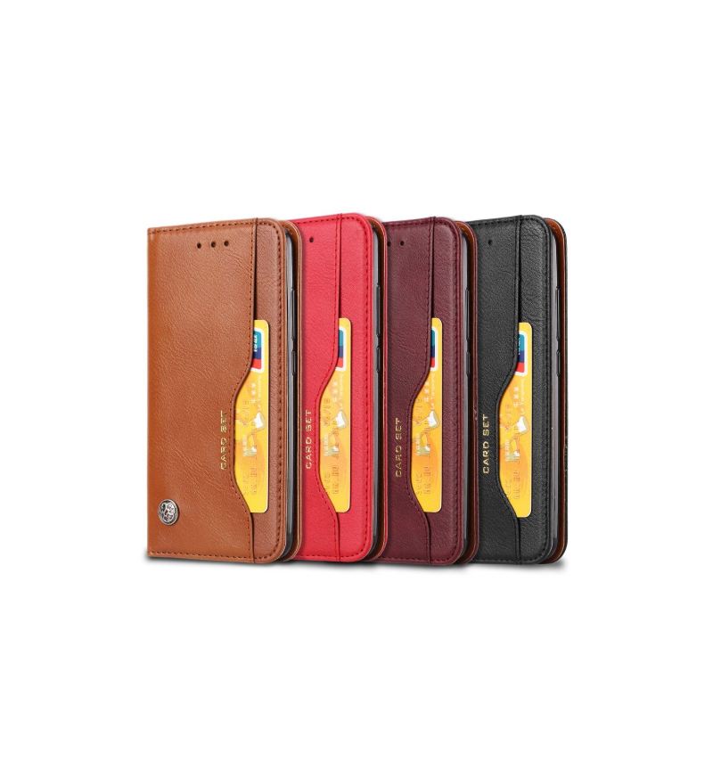 Case Für Xiaomi Redmi 6 Kartenetui Aus Leder