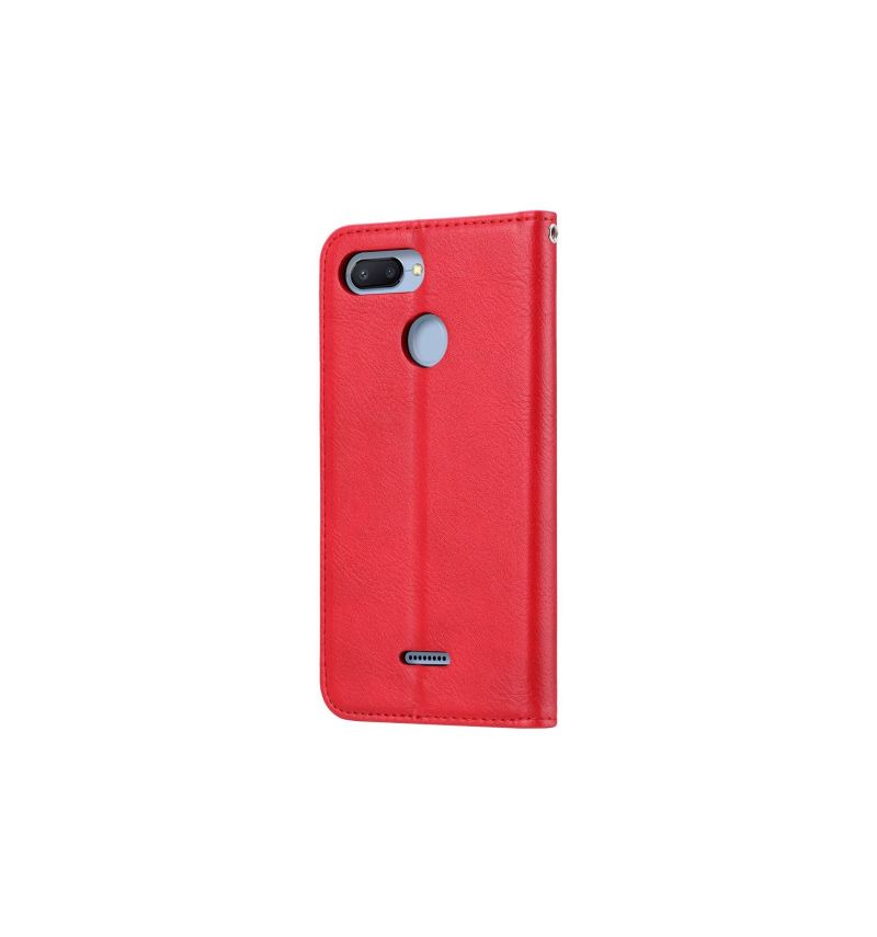 Case Für Xiaomi Redmi 6 Kartenetui Aus Leder