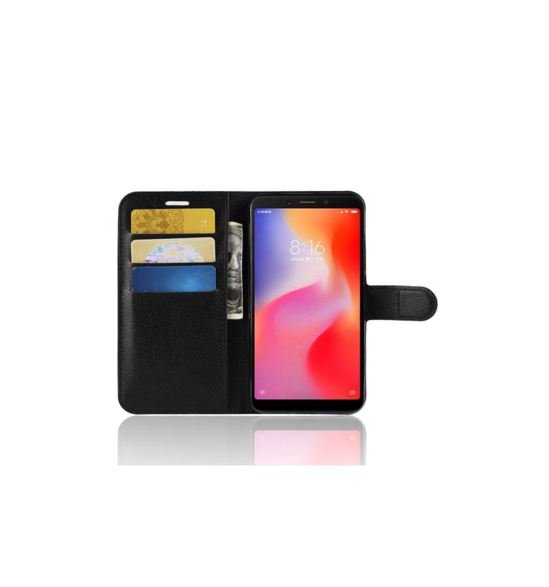 Flip Case Für Xiaomi Redmi 6 Style Kartenetui Aus Leder