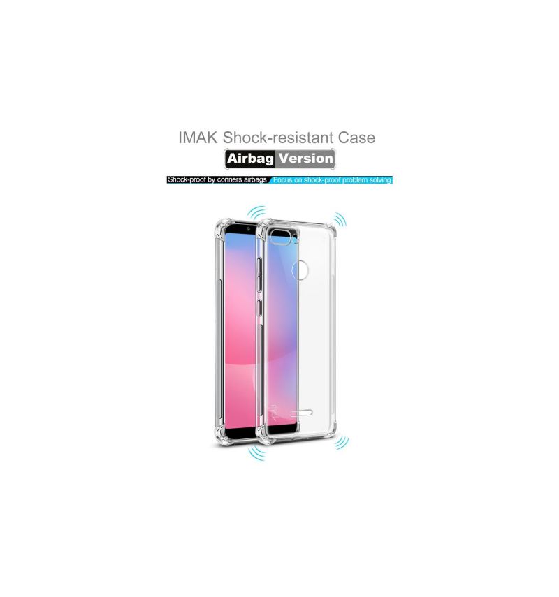 Hülle Für Xiaomi Redmi 6 Clear Class Protect + Schutzfolie