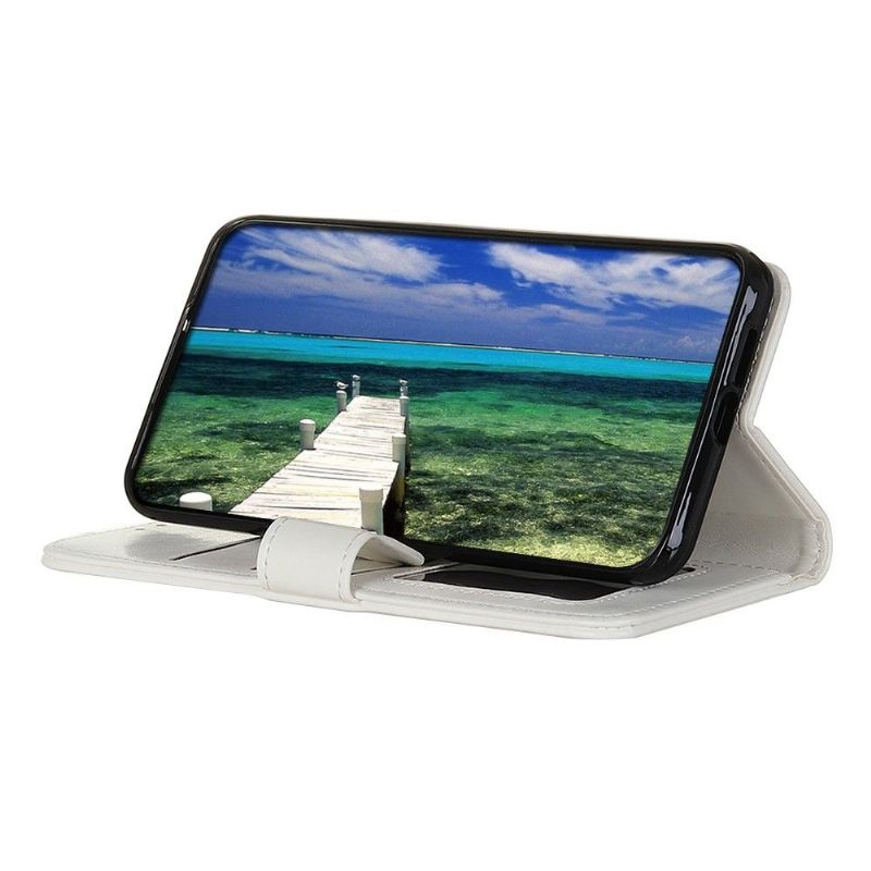 Case Für Poco M4 Pro 5G Flip Case Stützfunktion Aus Kunstleder