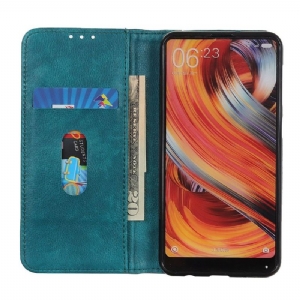 Case Für Poco M4 Pro 5G Flip Case Sylvester Folio Aus Kunstleder