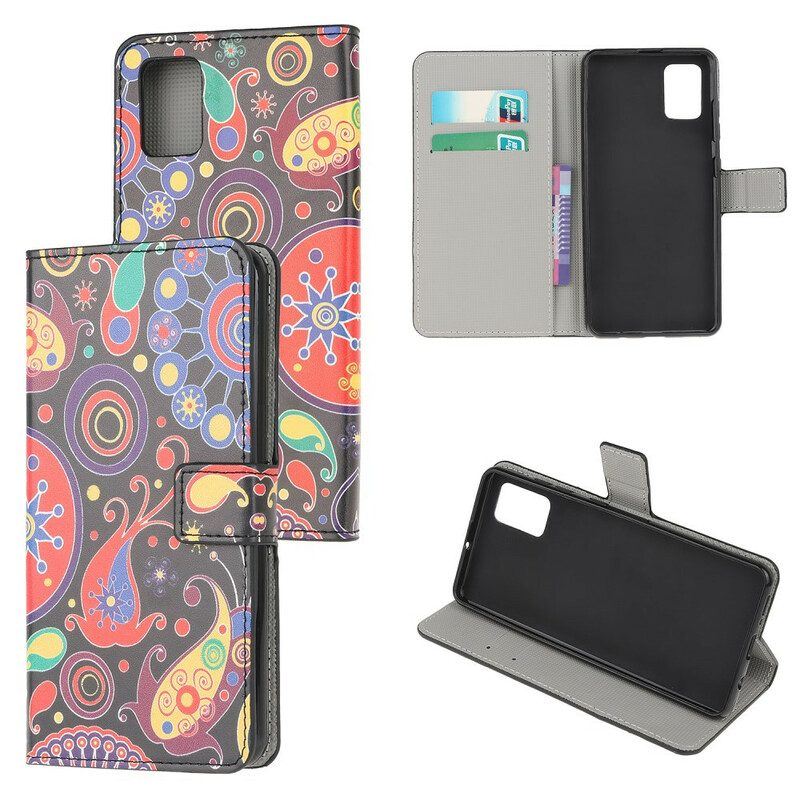 Flip Case Für Samsung Galaxy A52 4G / A52 5G / A52s 5G Galaxie-zeichnungen