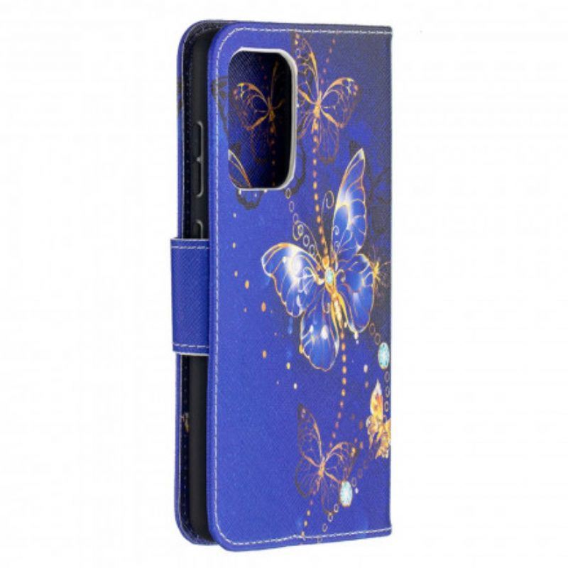 Flip Case Für Samsung Galaxy A52 4G / A52 5G / A52s 5G Schmetterlingskönige