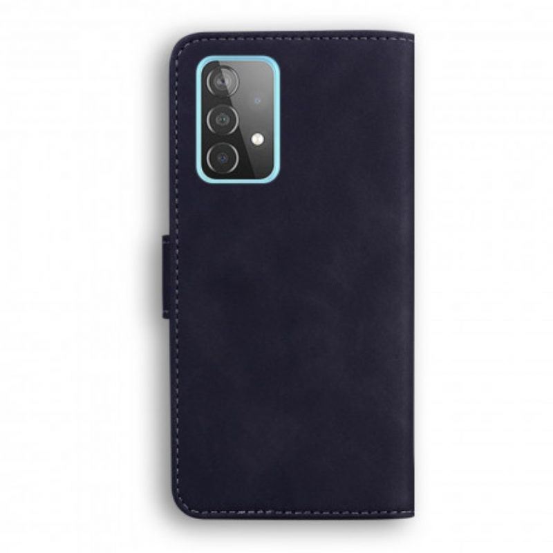 Flip Case Für Samsung Galaxy A52 4G / A52 5G / A52s 5G Vintage-couture-lederstil