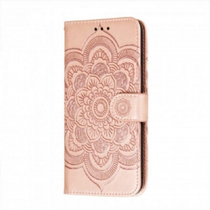 Flip Case Für Samsung Galaxy A52 4G / A52 5G / A52s 5G Vollständiges Mandala