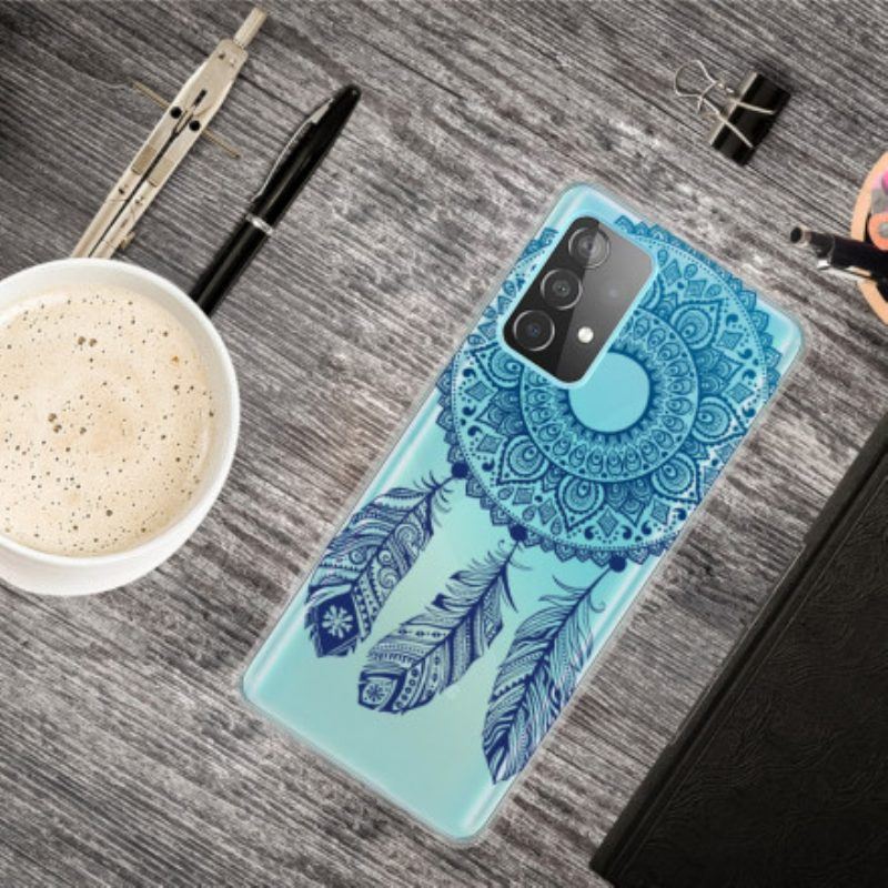 Handyhülle Für Samsung Galaxy A52 4G / A52 5G / A52s 5G Einzelnes Blumenmandala