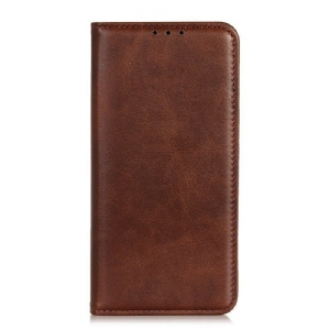 Schutzhülle Für Samsung Galaxy A52 4G / A52 5G / A52s 5G Flip Case Vintage Spaltleder